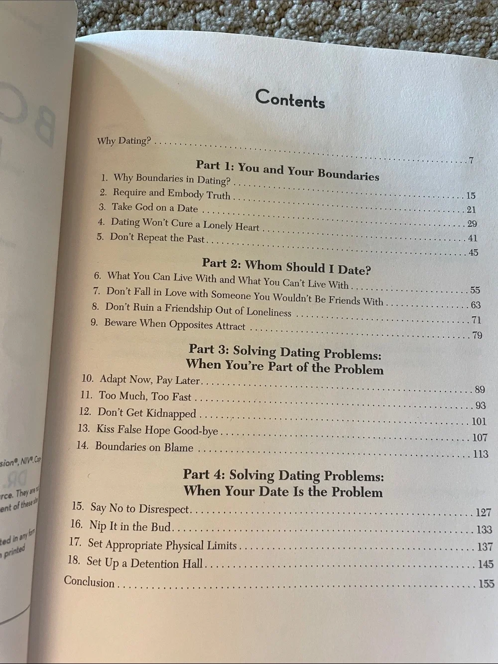 Christian book lot- relationships and dating